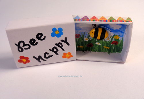 Schachtelgeschenk Bee Happy